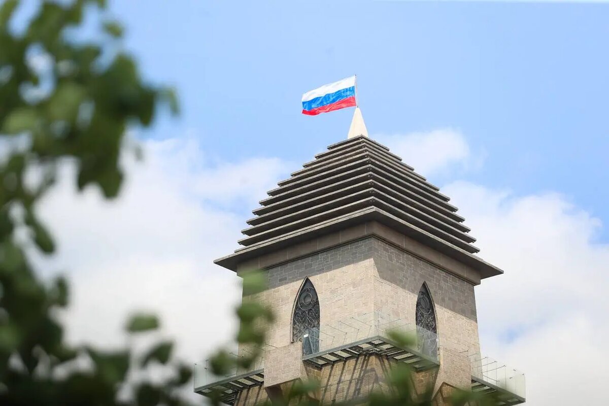 100-метровая башня Согласия в МагасеФото:газета "Ингушетия"