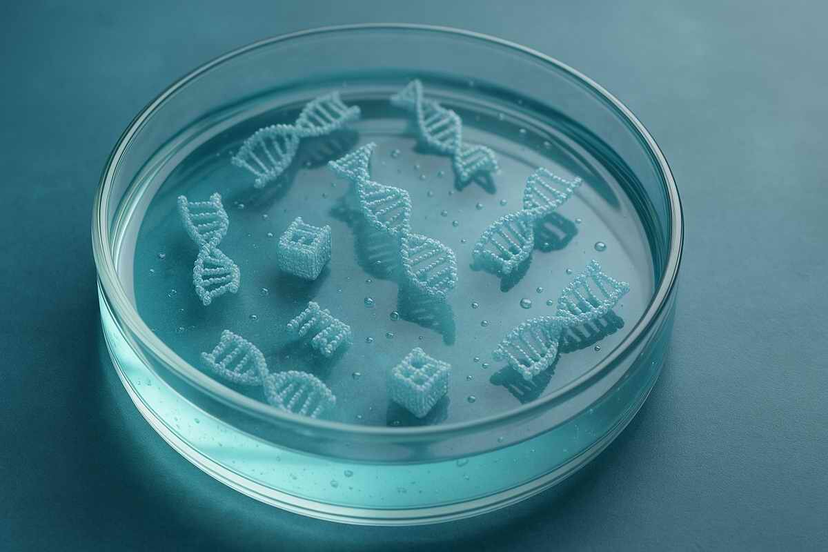 Учёные создают 3D-наноструктуры из ДНК и воды