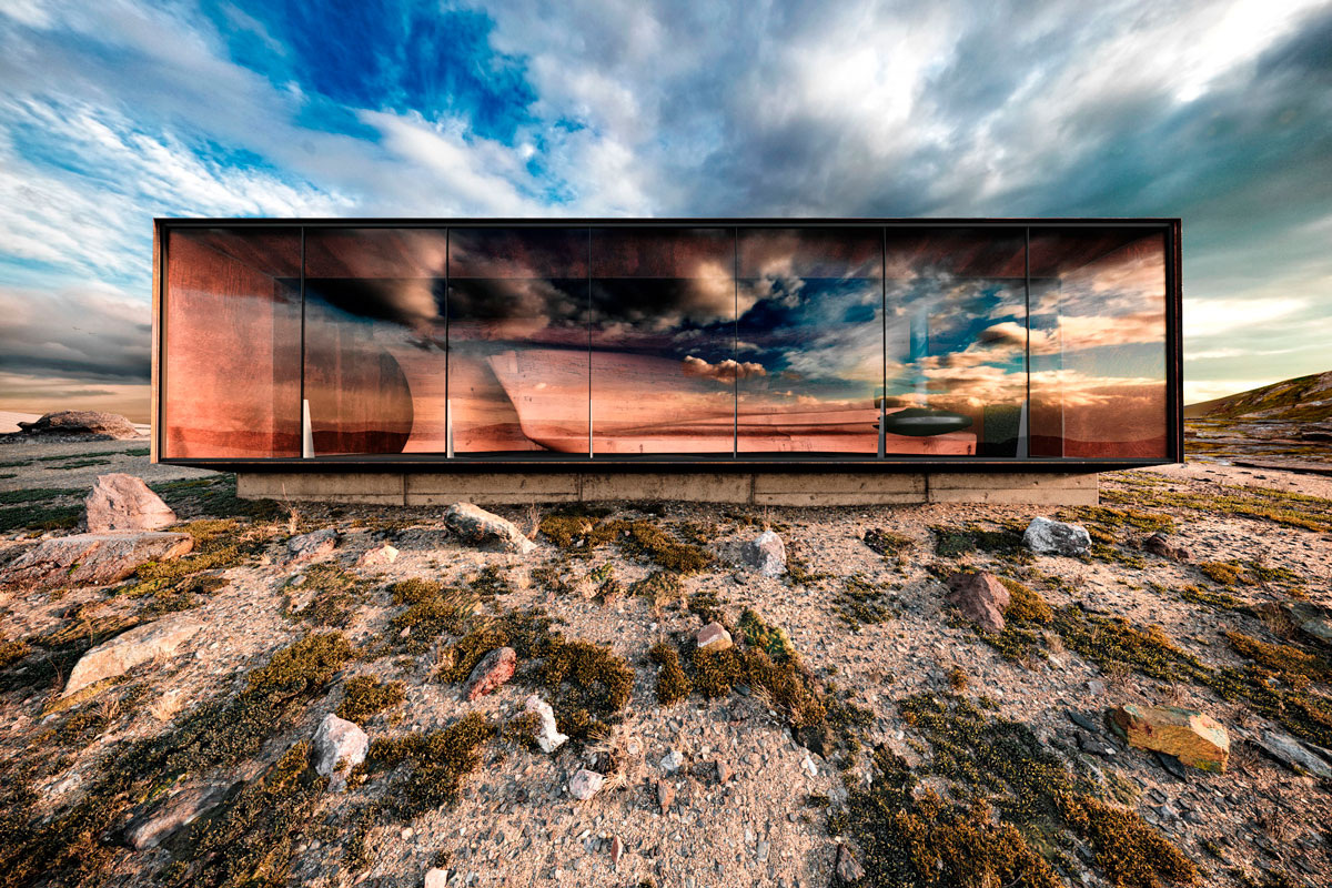 Павильон Норвежского центра по изучению северных оленей 