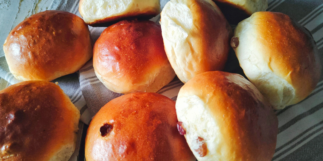 Булочки "Калорийные" с изюмом