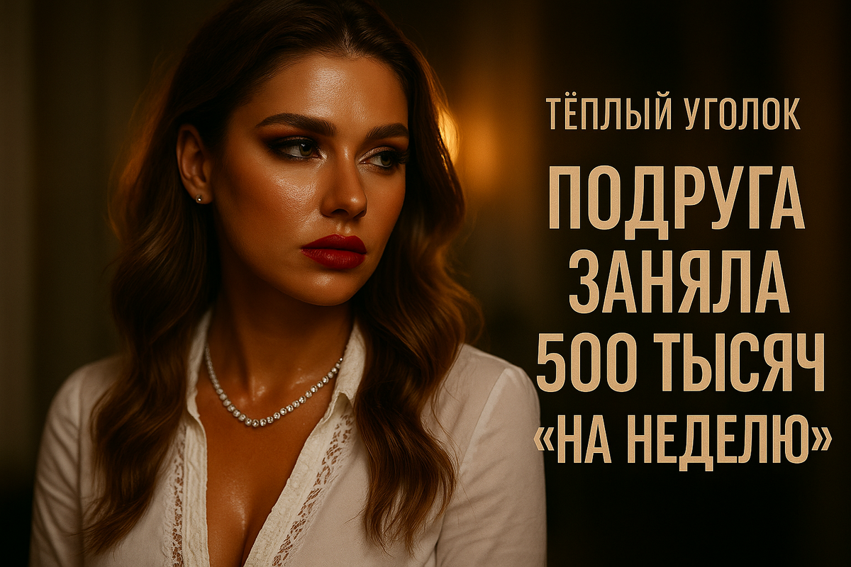 Подруга заняла 500 тысяч на неделю. Через год я узнала, на ЧТО она их потратила