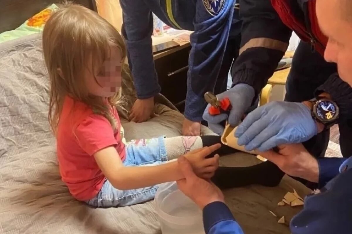    В Ижевске спасли 4-летнюю девочку, чей палец застрял в увлажнителе воздуха