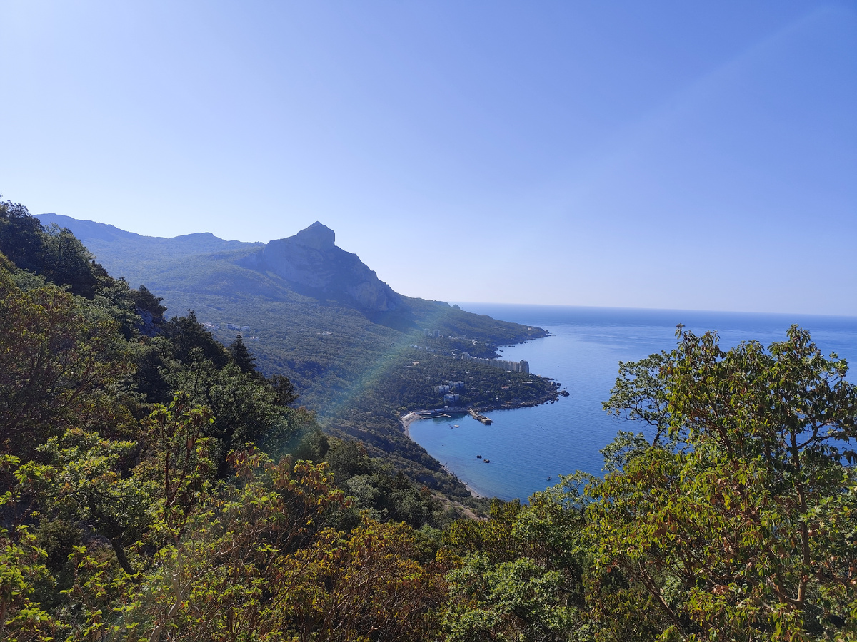 Вид на Ильяс-Кая