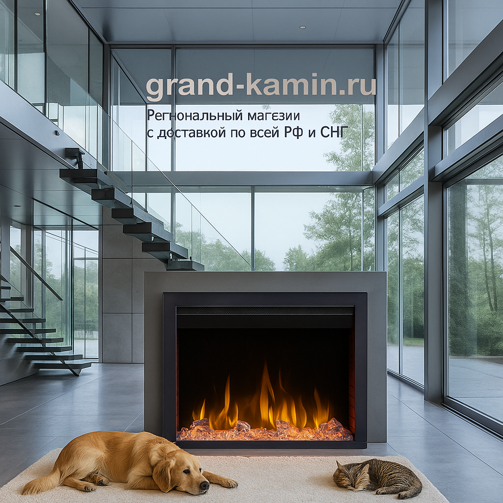    Преобразите свой дом с электрокамином Saphir 25,5: уют, стиль и тепло в одном решении! Kamin