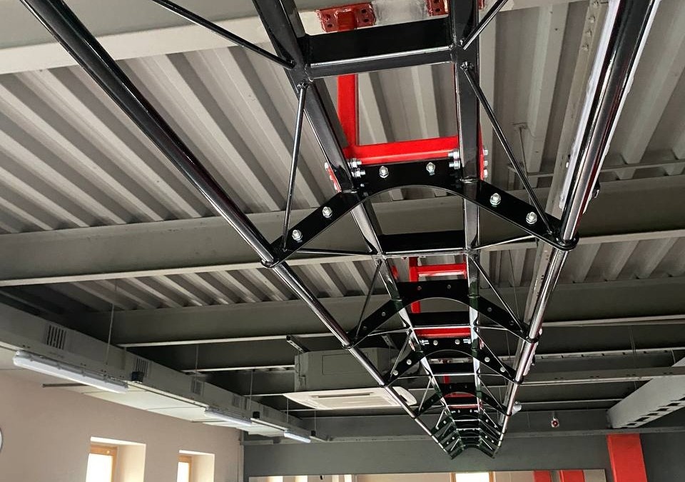 Ферма для TRX собственного производства в фитнес клубе г. Челябинск