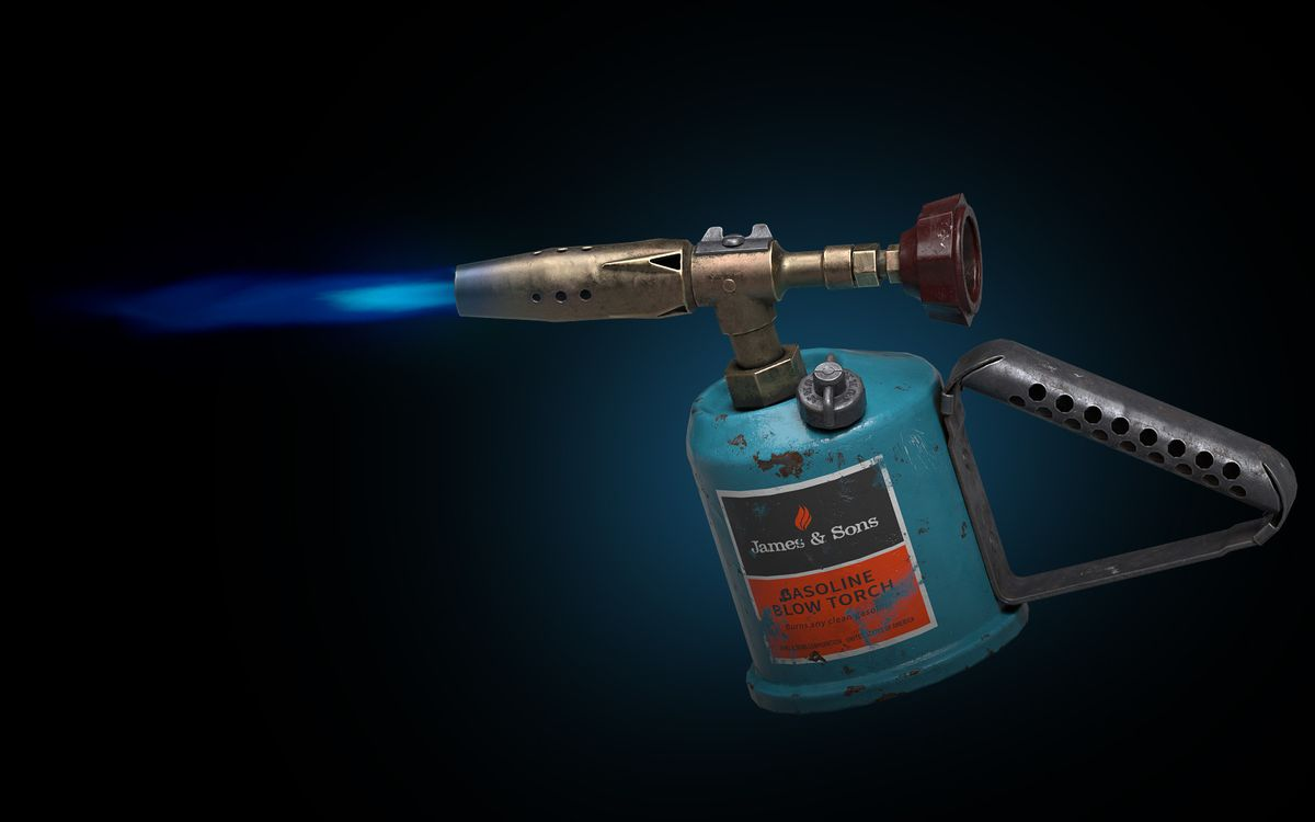 Паяльная лампа в действии! Источник: pinterest.com@ArtStation_HQ