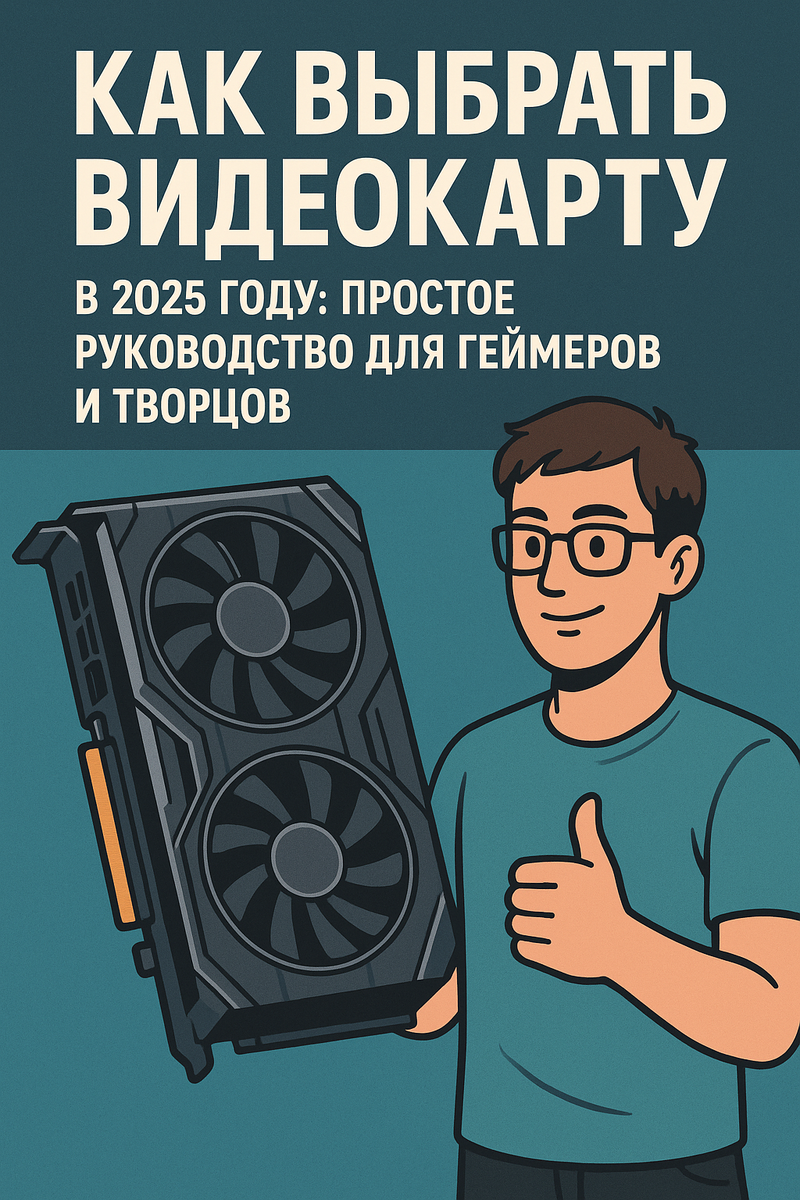 «Как выбрать видеокарту в 2025 году: простое руководство для геймеров и творцов»