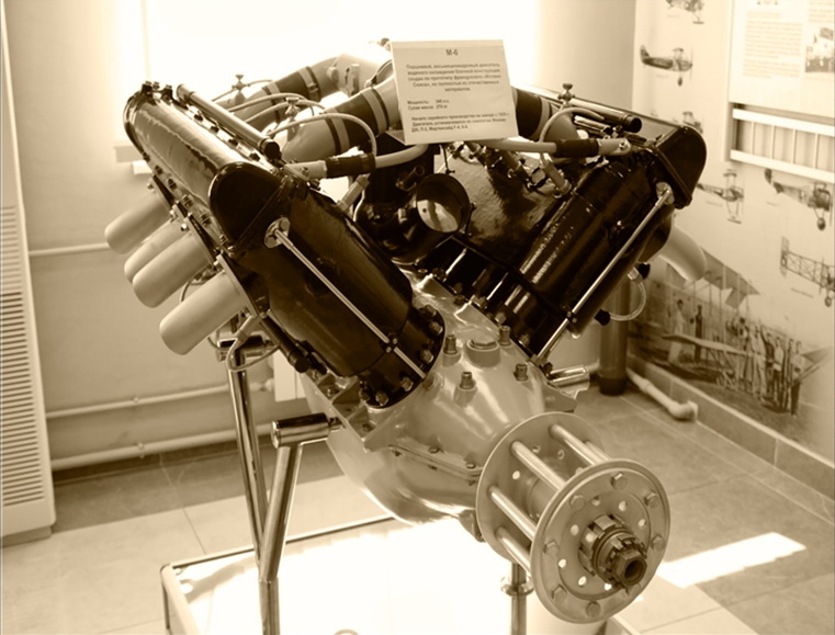 Поршневой авиамотор М-6 – один из первых двигателей, которые выпускало предприятие ОМО им. П.И. Баранова © ОДК