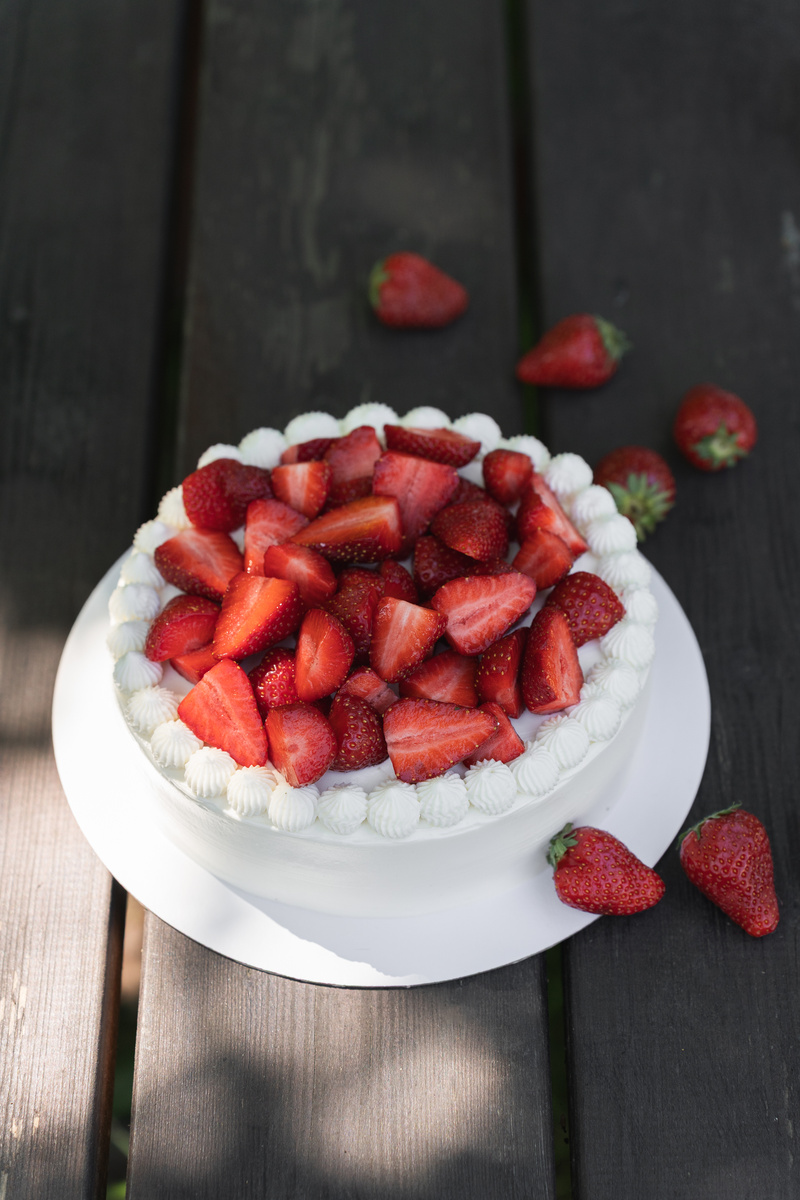 Свадебный итальянский торт 