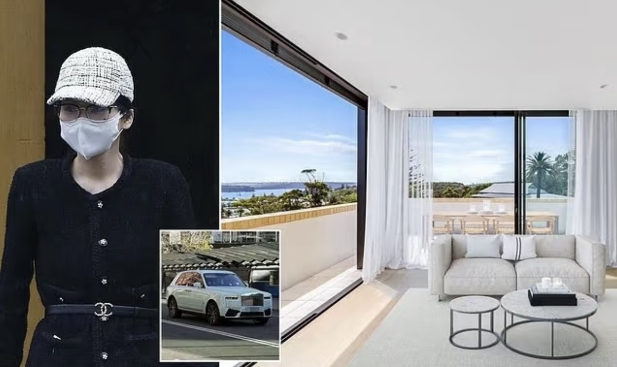 Фото Ян с ее машиной и предполагаемой квартирой в центре Сиднея 