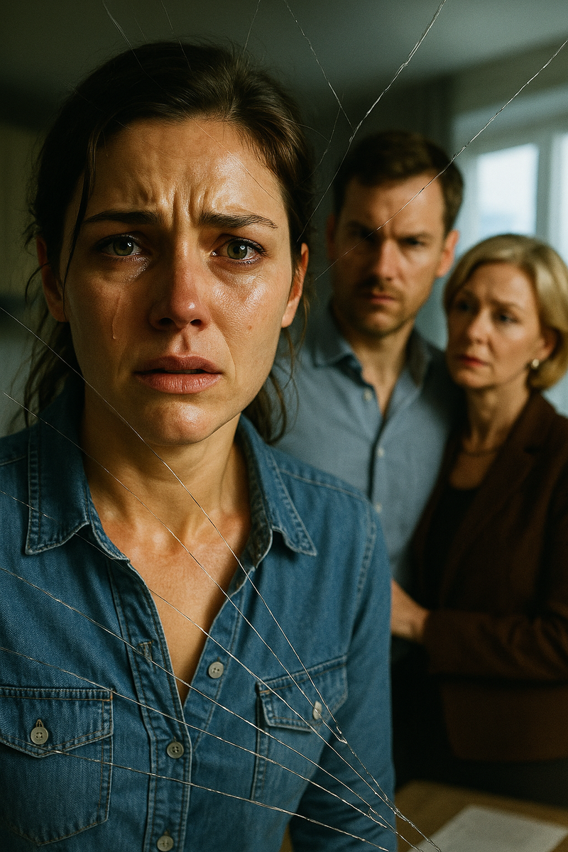 Я открыла дверь и увидела - муж держал за руку мою мать.