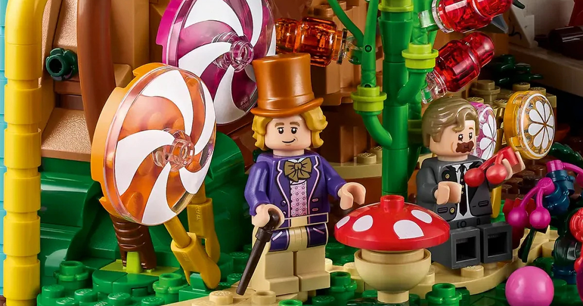    Lego создал набор по мотивам фильма «Вилли Вонка и шоколадная фабрика» (фото 1)