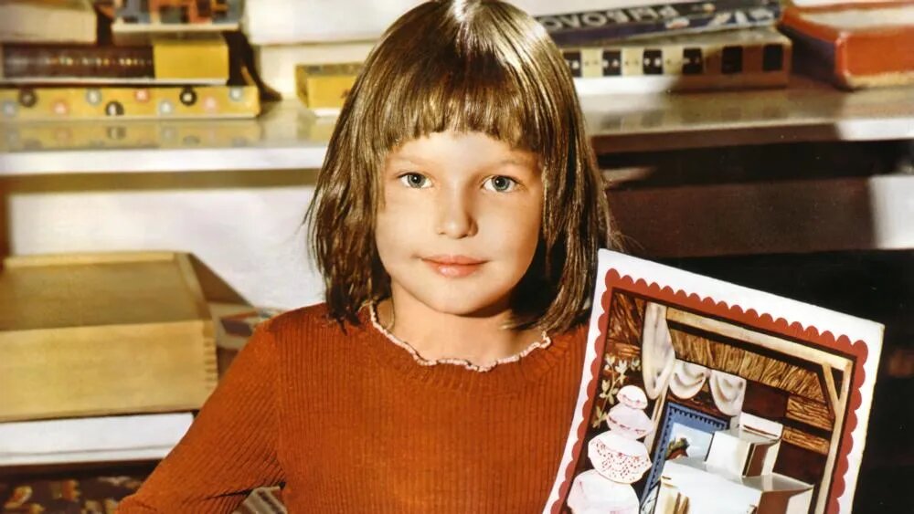 Анастасия Волочкова в детстве