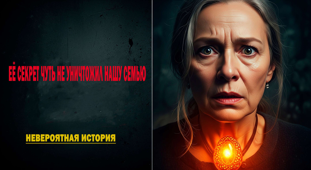 Янтарный медальон, фотомонтаж автора статьи