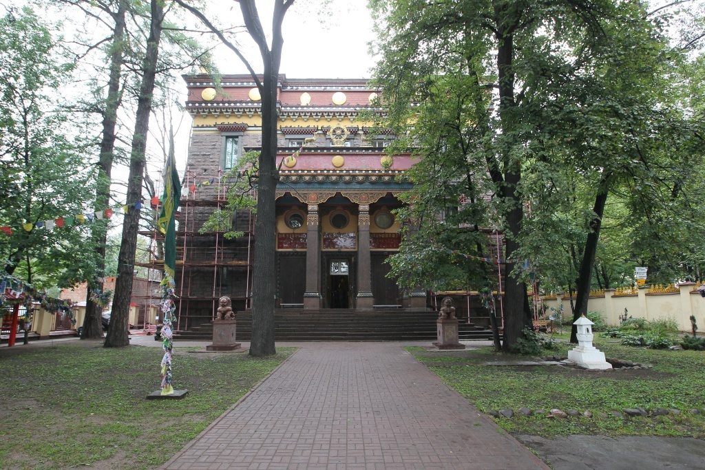 Санкт-Петербургский буддийский храм «Дацан Гунзэчойнэй». Фото: Правительство Санкт-Петербурга, gov.spb.ru.