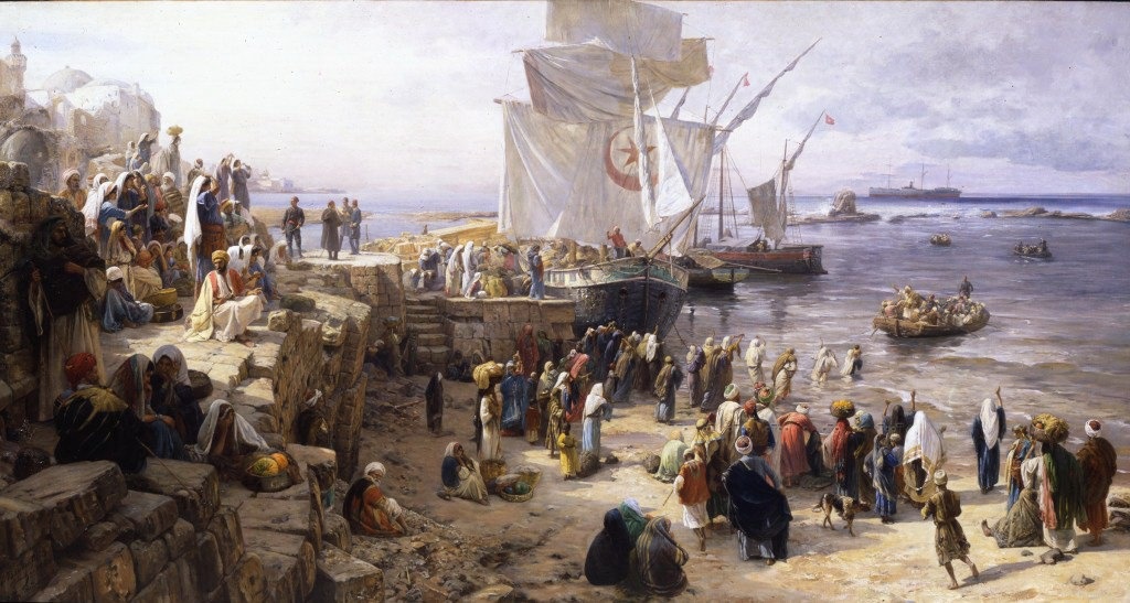 Рынок в Яффо. 