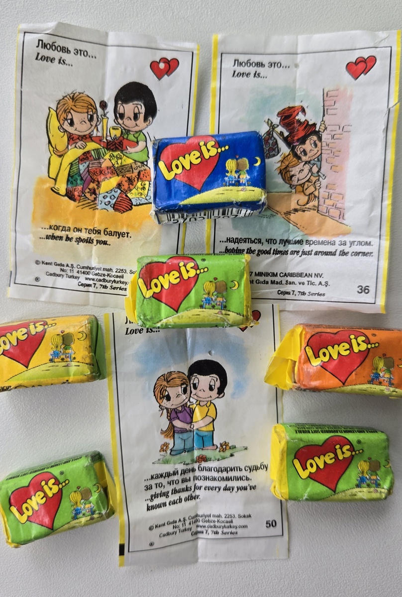 Самые любимые жвачки из детства