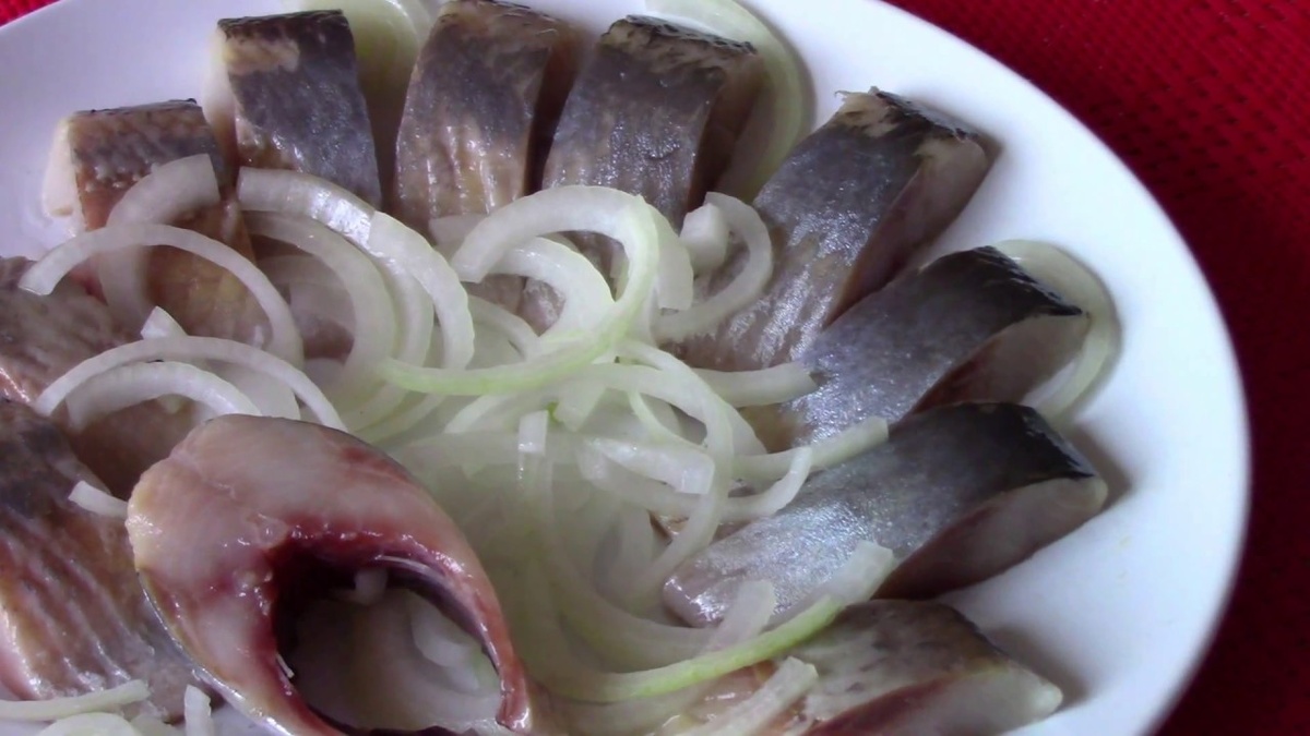 Сельдь слабосоленая