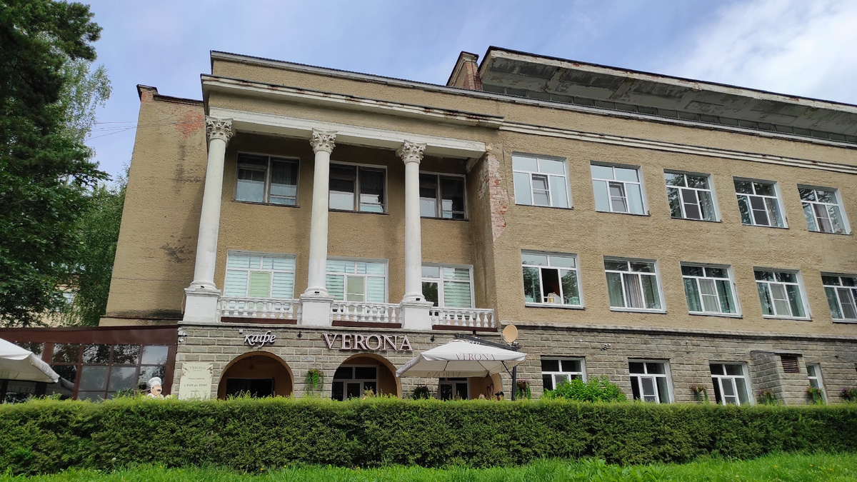 Корпус 1 курорта Кисегач