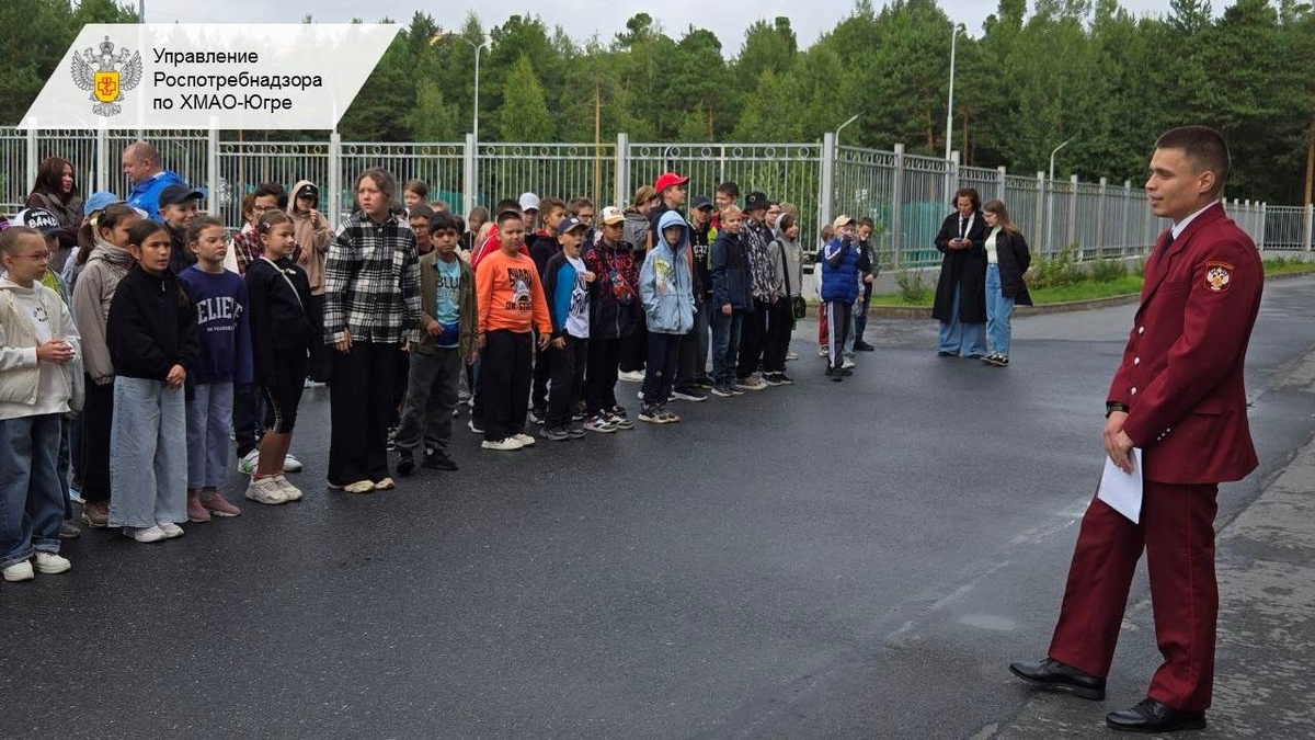    Сотрудники Роспотребнадзора провели лекцию в Лицее Сургута