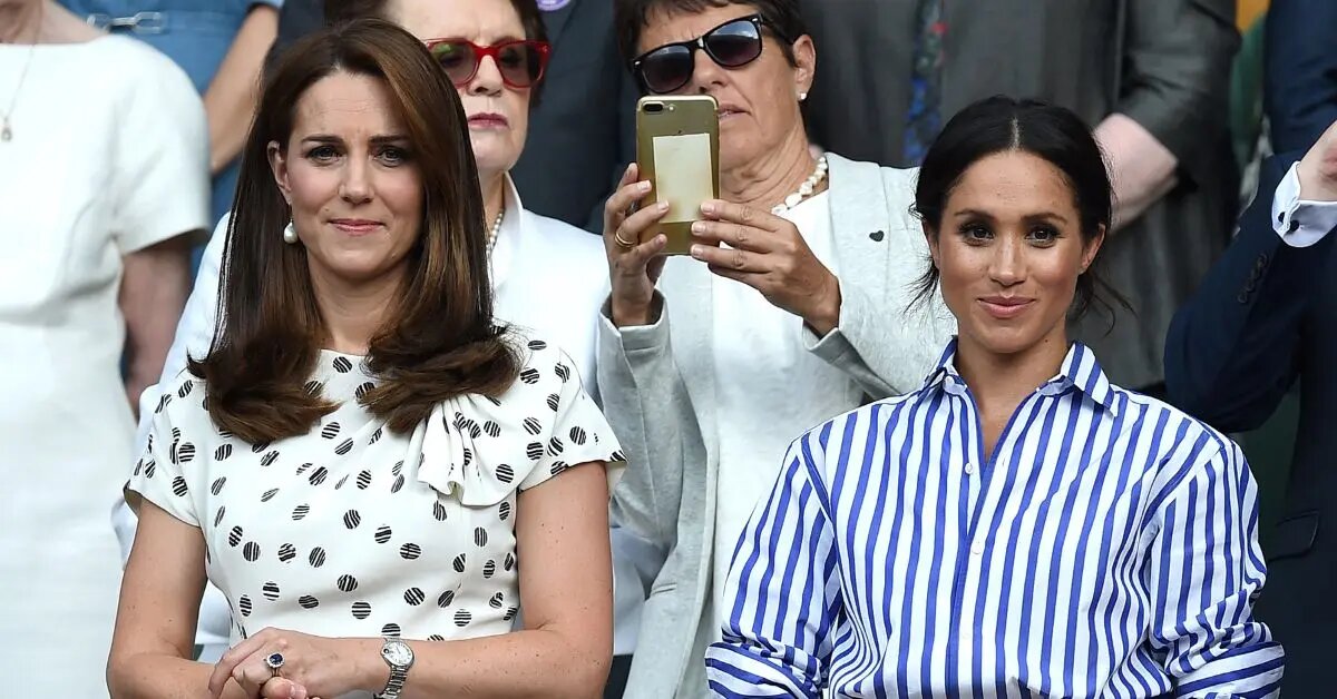 Меган Маркл и Кейт Миддлтон