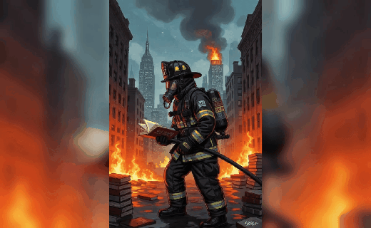 Опубликованный в 1953 году роман «451 градус по Фаренгейту» стал знаковым произведением мировой литературы