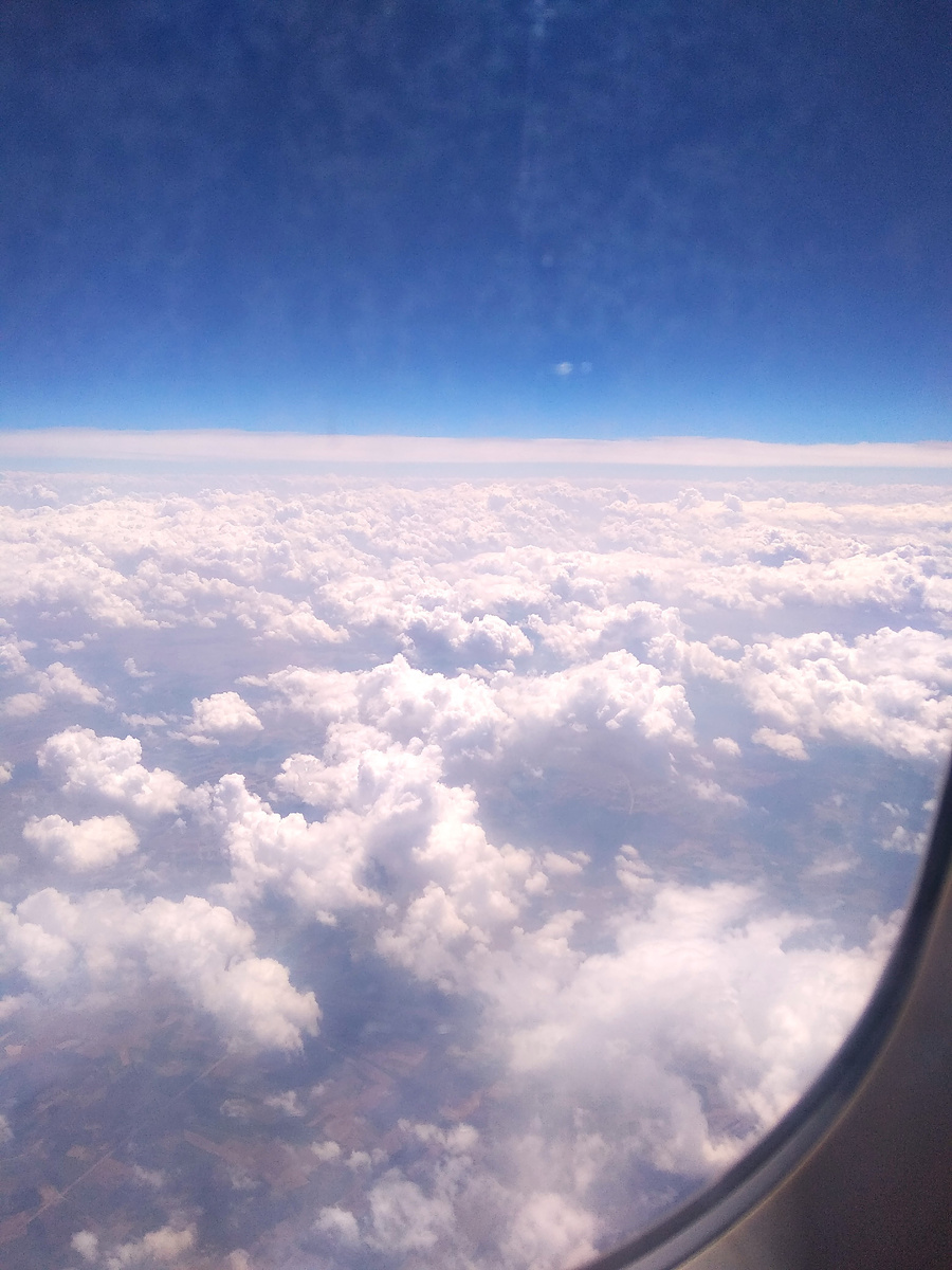 Вид из самолета