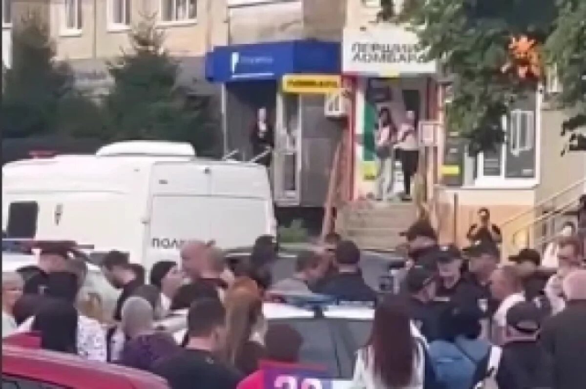    Жители Винницы устроили митинг против ТЦК из-за насильственной мобилизации