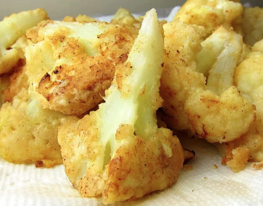 Хрустящая цветная капуста в кляре