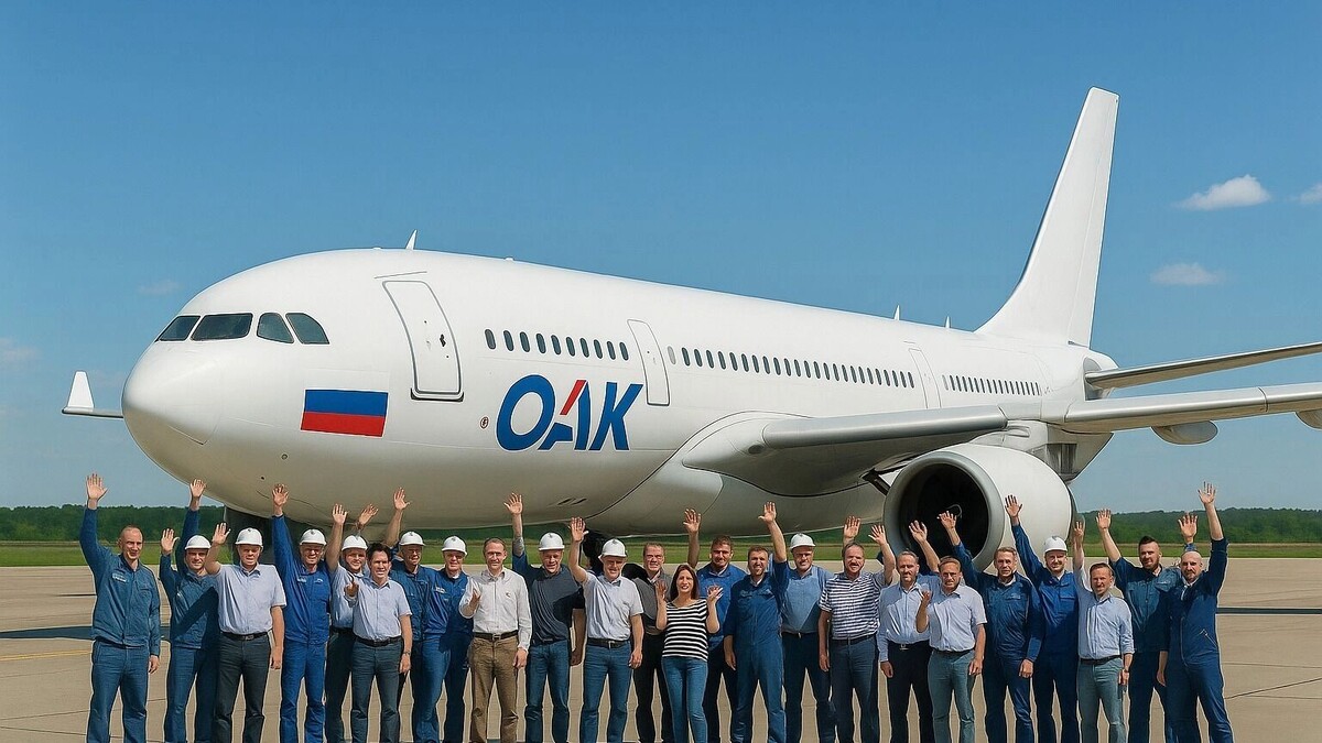 ОАК запатентовал новый самолет. Фото: newizv.ru