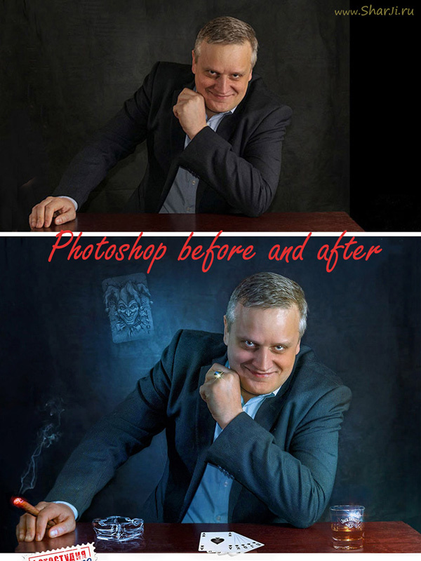 Художественная ретушь фото