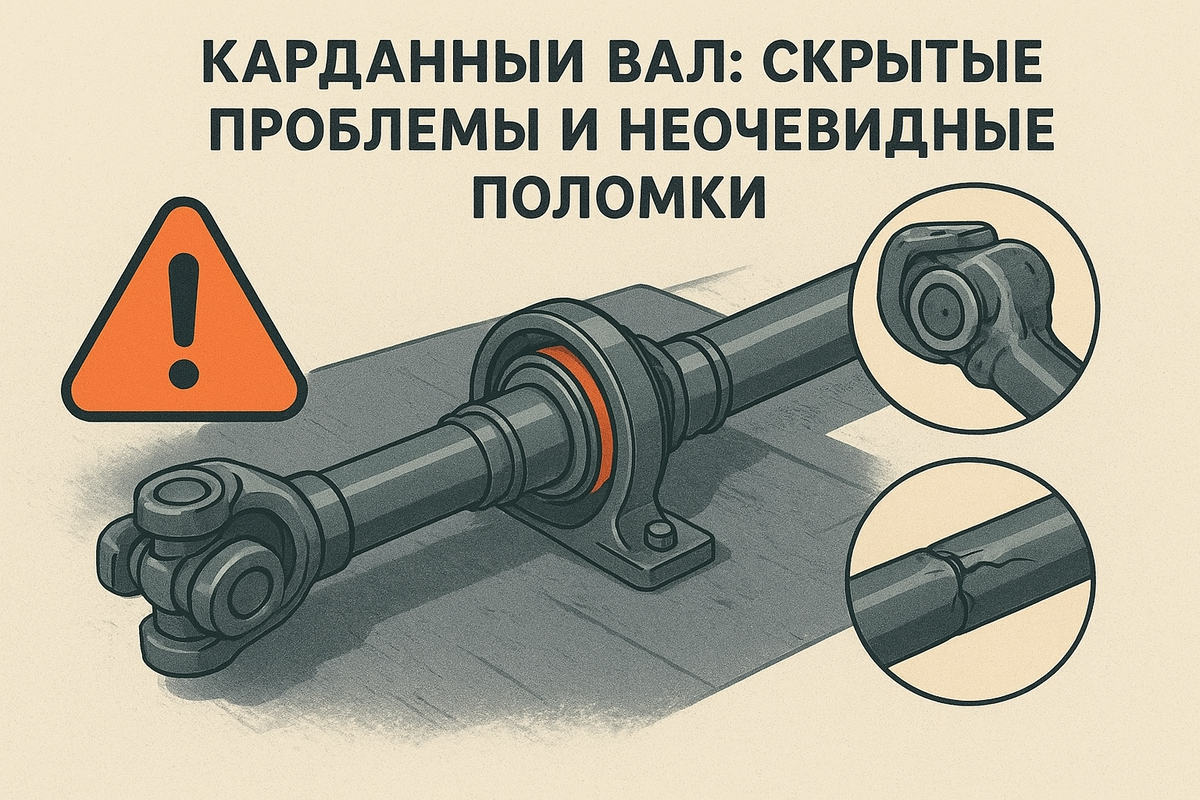 Карданный вал Volvo XC90: скрытые проблемы и неочевидные поломки