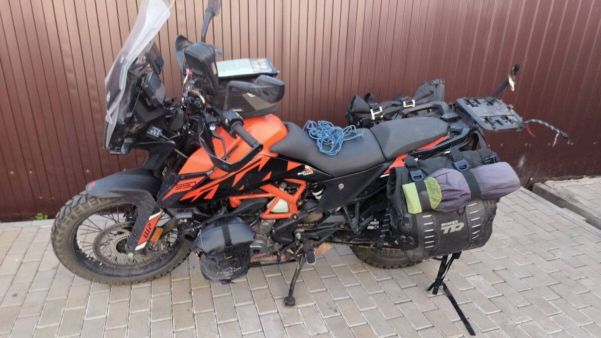 Мотоцикл француженки Мириам