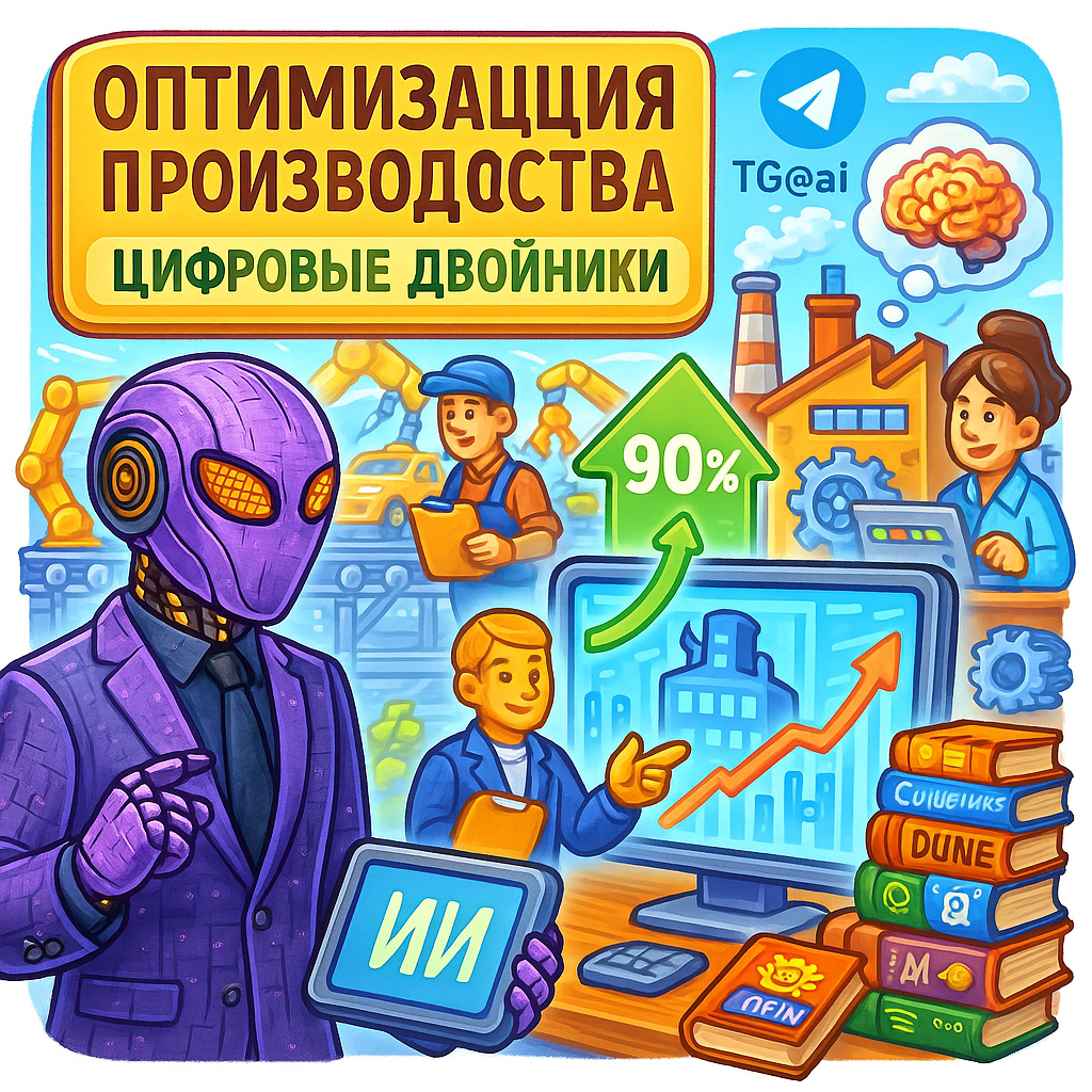    Оптимизация производства: Цифровые двойники и ИИ принесут вам +30% прибыли за 2 недели Дмитрий Попов | Comandos.ai