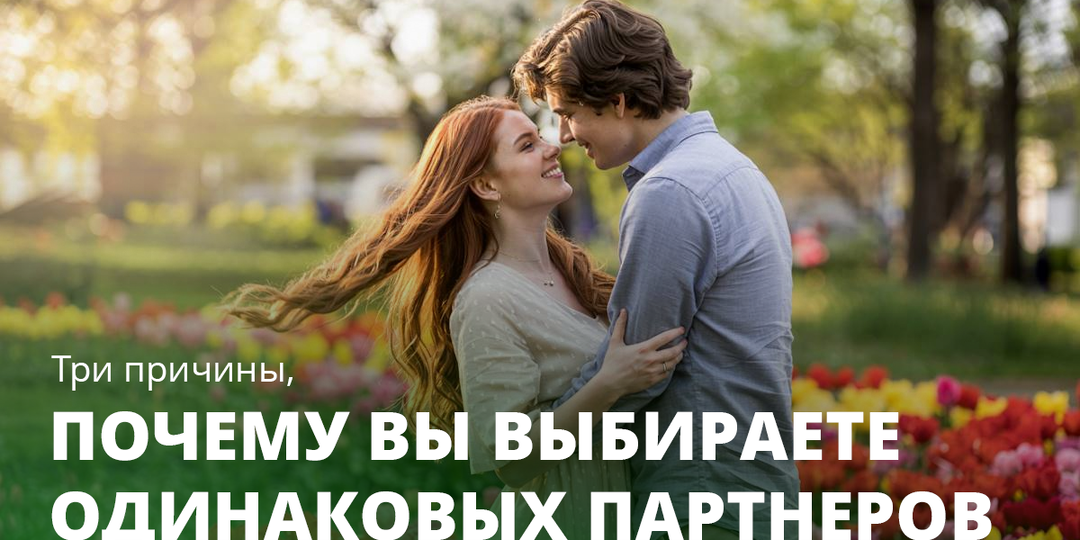 Три причины, почему вы выбираете одинаковых партнеров