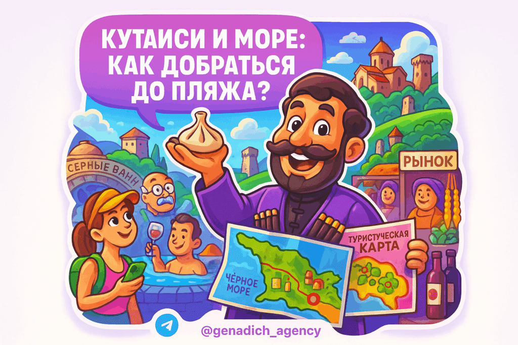    Кутаиси и море: как добраться до пляжа? genadich