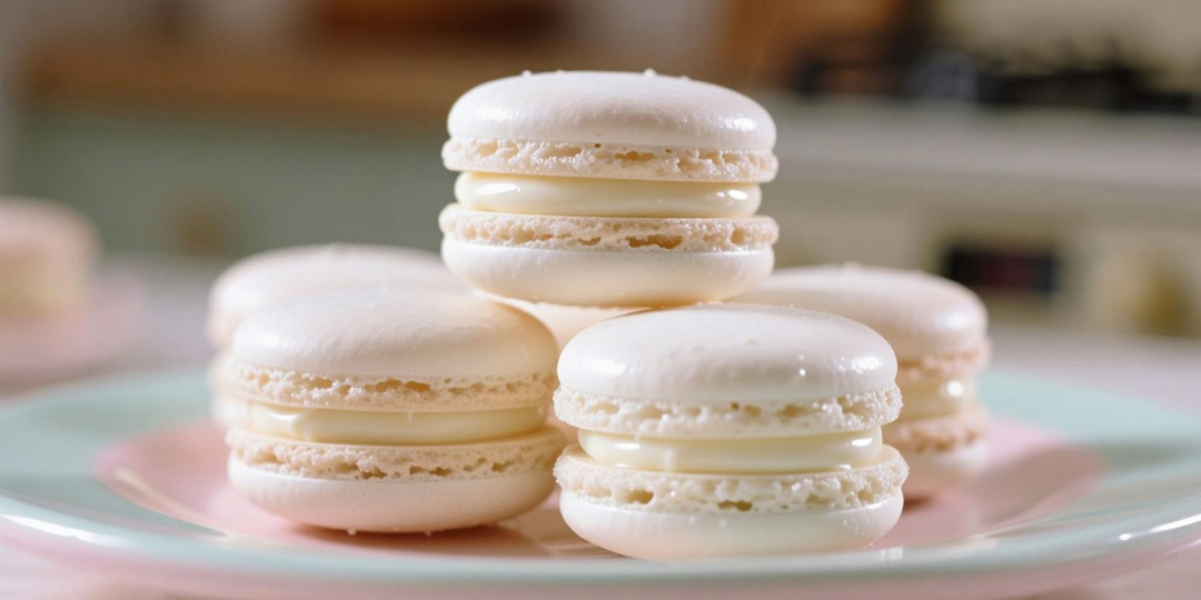 Макаруны с кремом из белого шоколада: французская изысканность дома