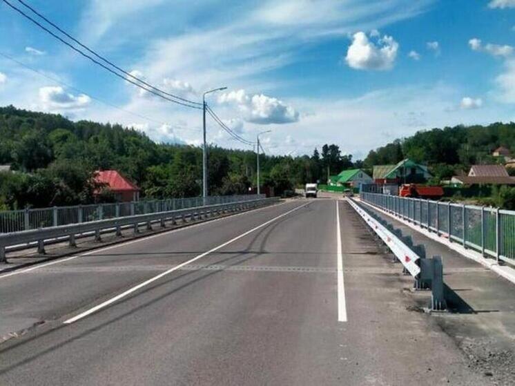     В Борисовке завершили реконструкцию моста через реку Ворсклу, Фото: t.me/mintrans31