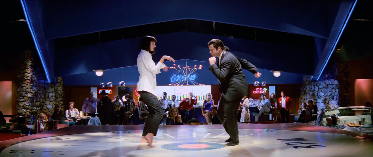 кадр из фильма "Криминальное чтиво"