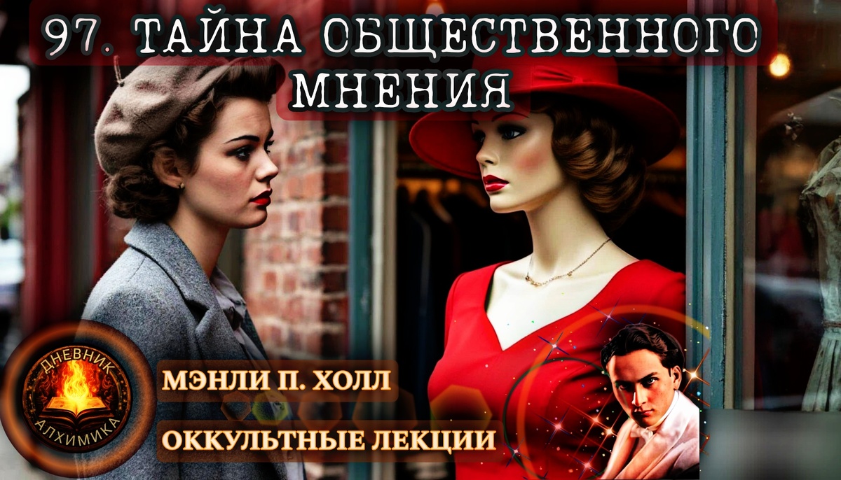 97. Тайна общественного мнения / Лекция / Мэнли Палмер Холл