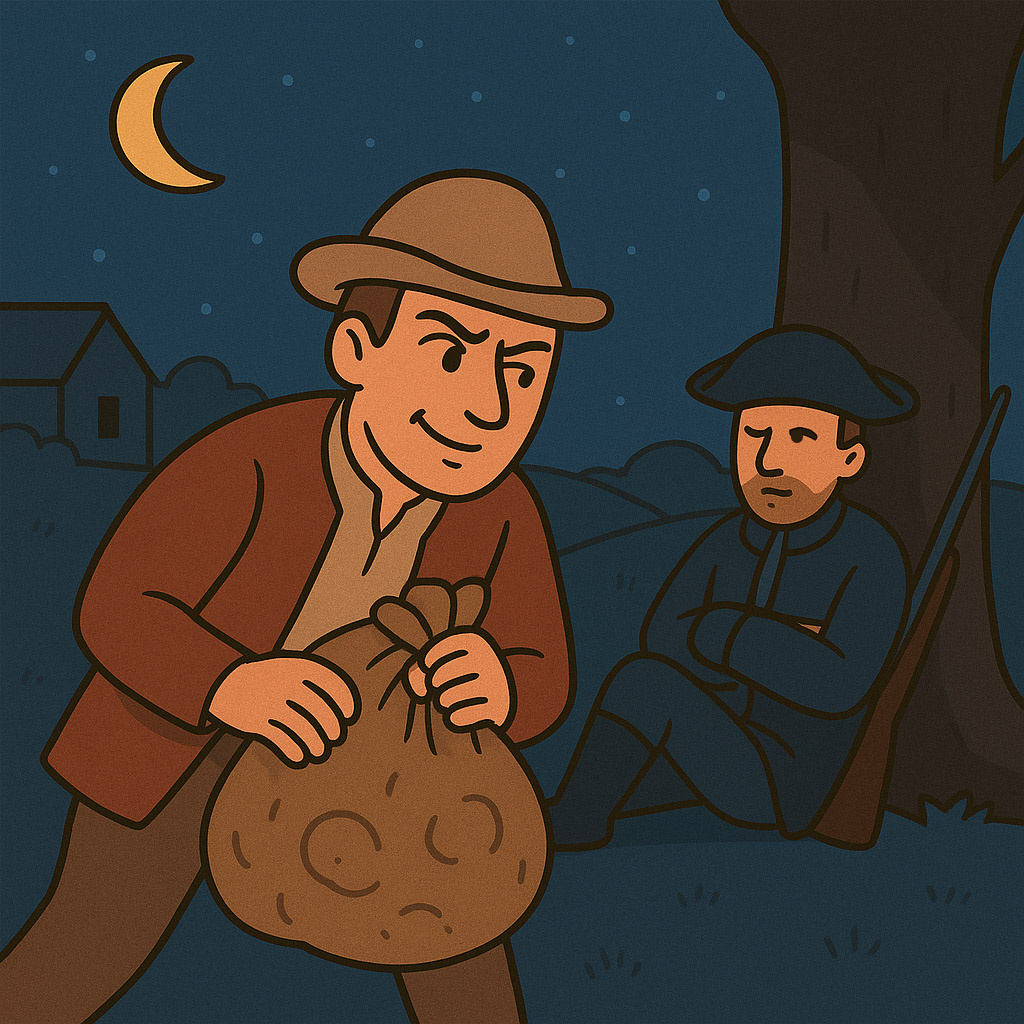 Он не такой уж гениальный грабитель, как думал