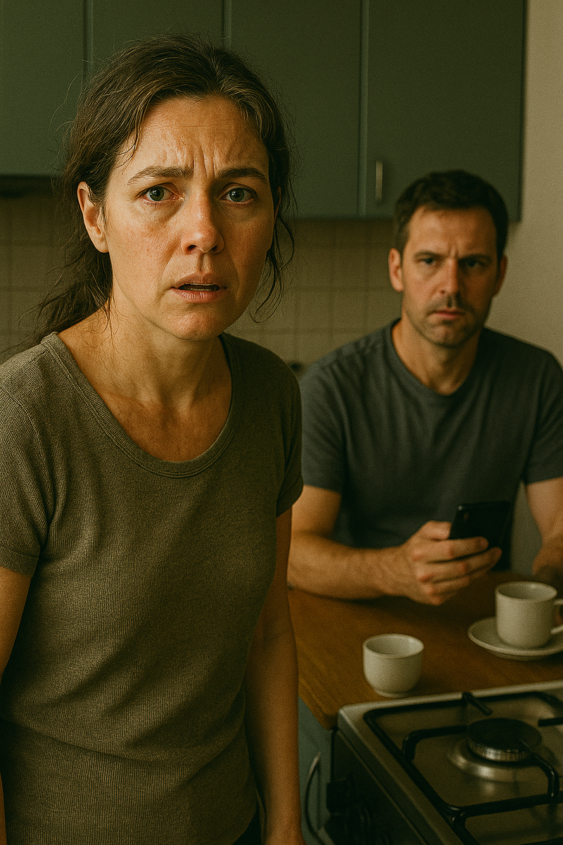 -Ты уже старая, а мне хочется огонька - сказал муж