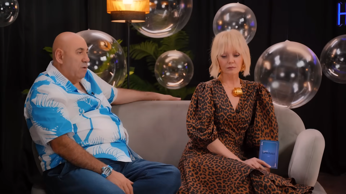 Иосиф Пригожин и Валерия. Фото: YouTube / @Anna.Khilkevich