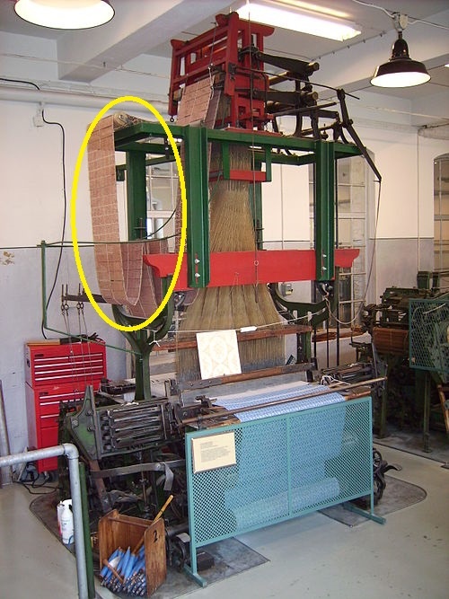 Ткацкий станок с перфокартами
