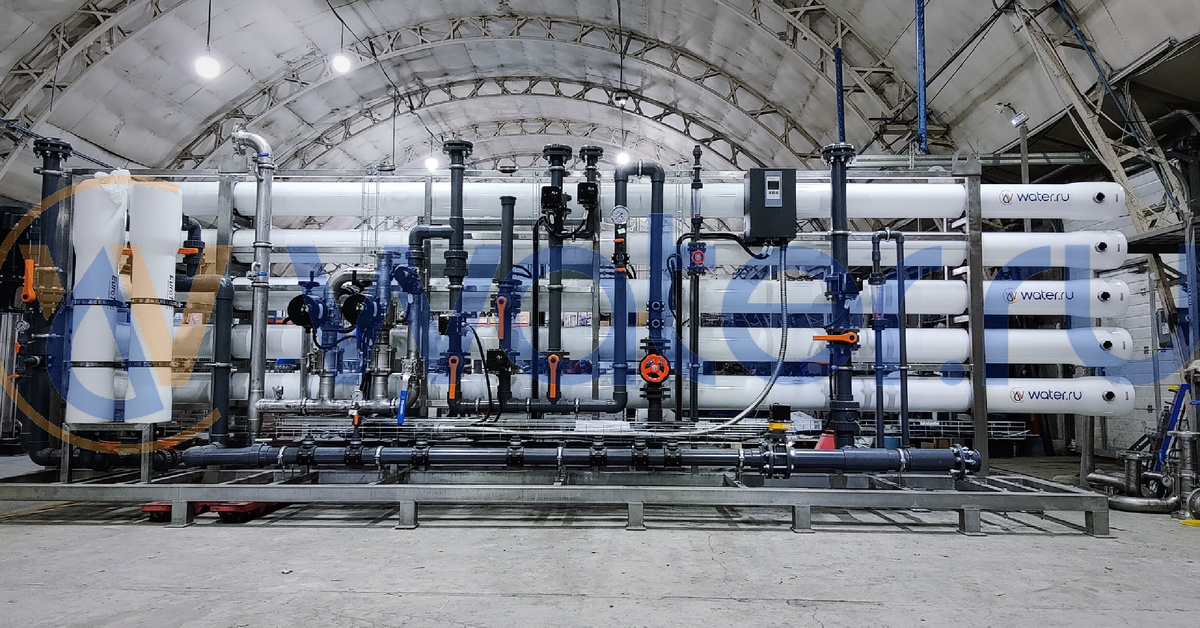 Промышленная система обратного осмоса Гидра Фильтр