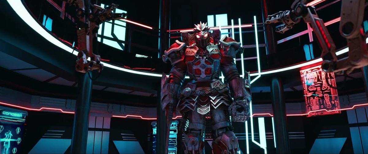 Фото из фильма:Соловей против Муромца