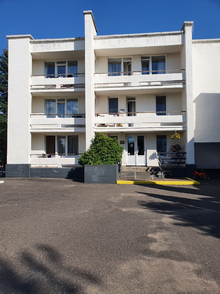 Внешний вид корпуса санатория