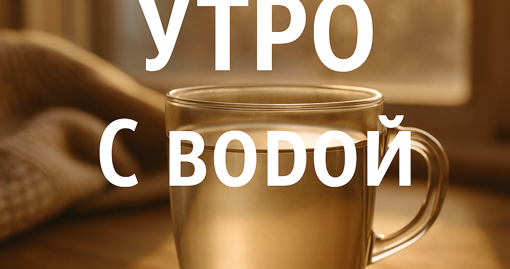 Что будет, если каждое утро пить тёплую воду: правда, мифы и неожиданный результат