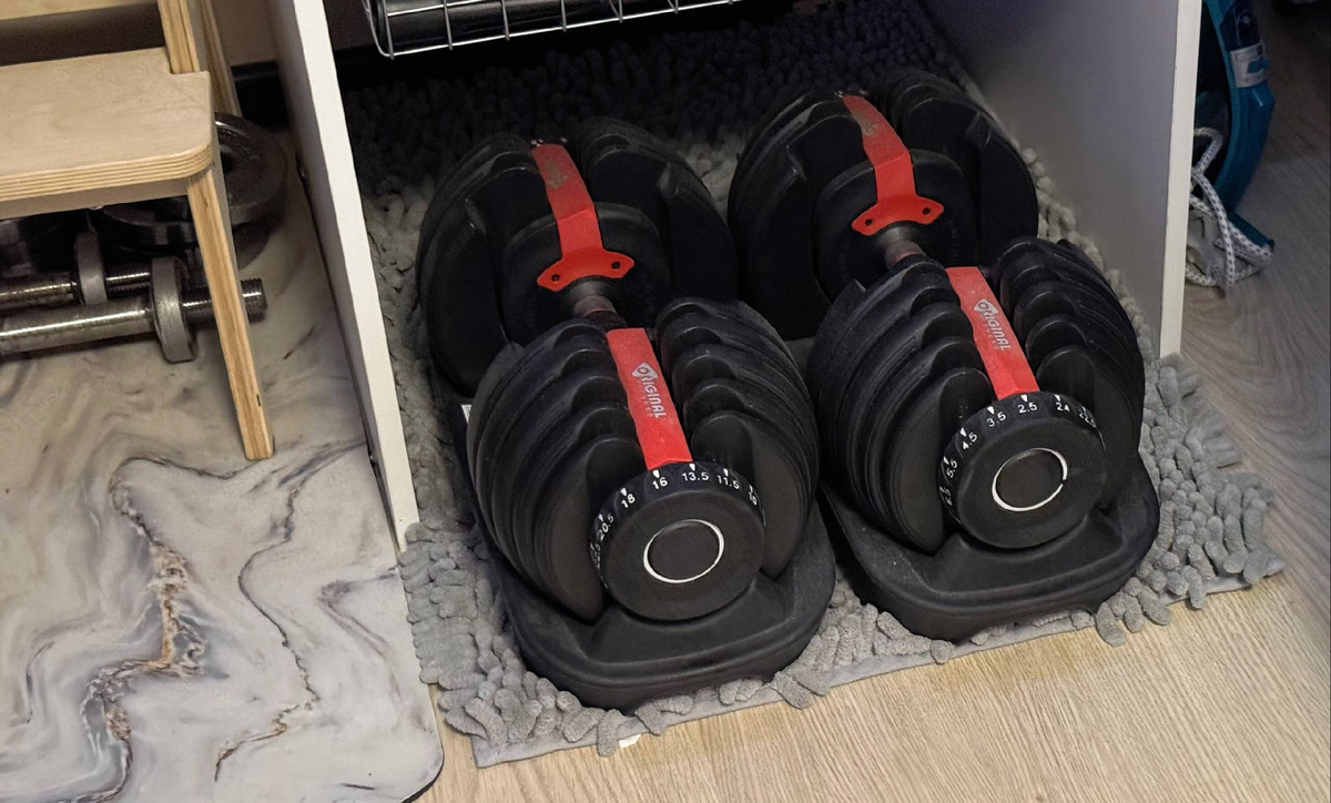 Мои гантели 24кг