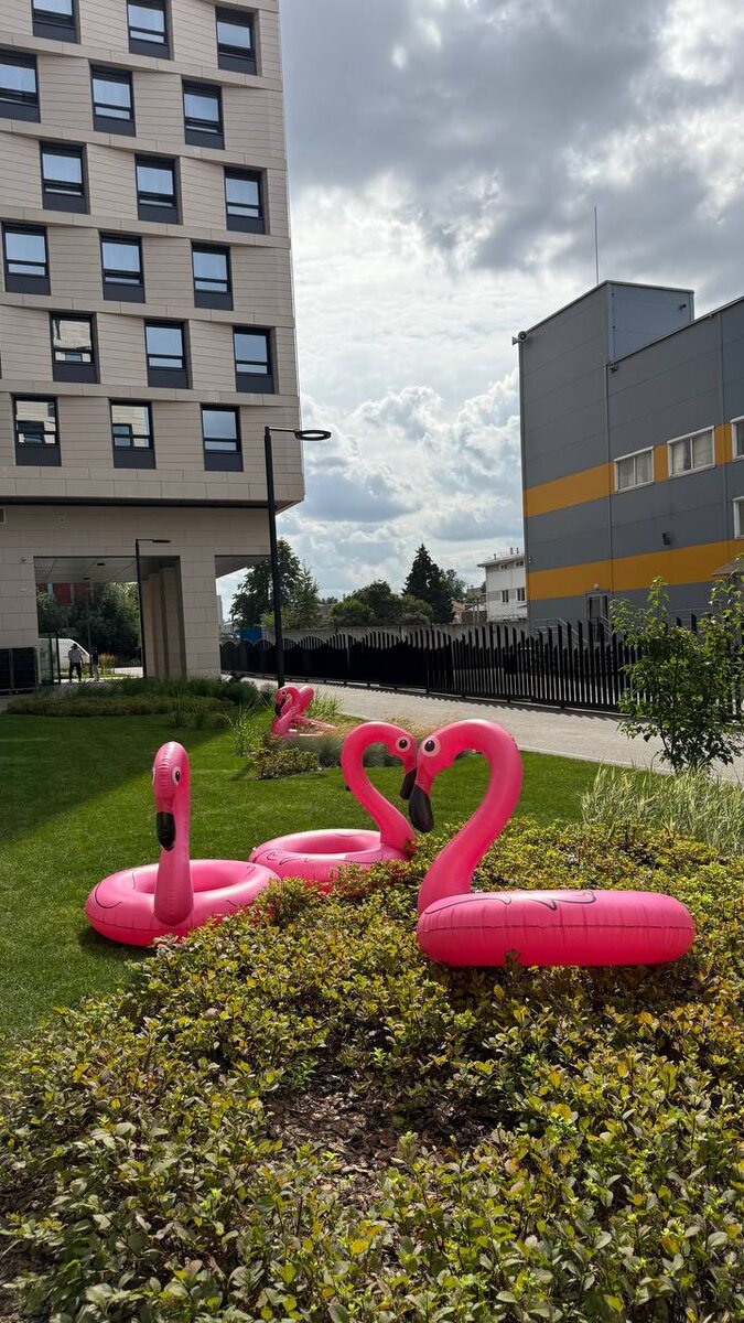 Территория при террасе апарт-отеля Well